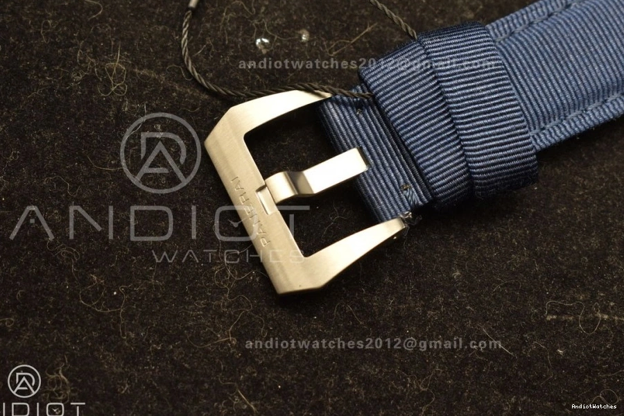 P Edition Dial 1:1 Best Strap PAM1289 Blue 994 Nylon Supportive VSF on Blue 0921